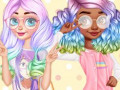 Игри Princesses Kawaii Looks and Manicure